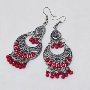 Women Oxidised Earrings