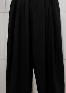 Imported ZARA Black Wide Leg Pants/ Trousers