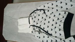 Cute Cat Print Pullover Sweatshirt