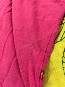 Women Tshirt Hot Pink Color