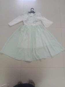 Cute Mint Green Girls Dress