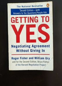Getting to Yes Book on Negotiation