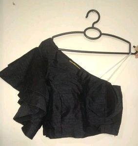 Blouse One Side Off Shoulder