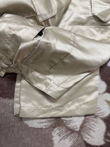Satin Cargo Pants