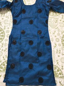 Elegant Blue Kurta with Pants