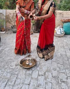 Red Saree