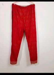 Rajasthani Red Anarkali Set