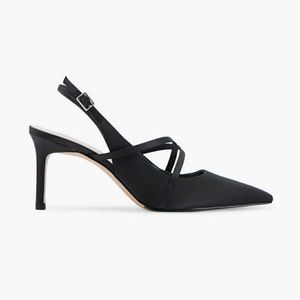Black Slingback Heels
