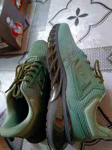 Sparx SM-796 Olive Green Sneakers