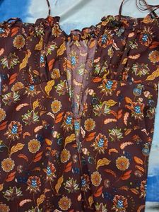 Floral Print Jumpsuit