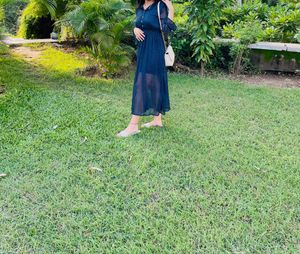 Blue Dress.!