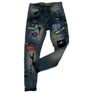 Pack Of 3 Distressed Rugged Denim Jeans Size 28