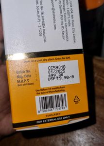 Dr. Sheth&#39;s Kesar &amp; Kojic Acid Sunscreen SPF 50