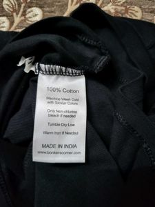 Bonkers Black Baby Tee