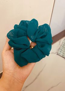 Hair Accessories ( Combo Of 6 Scrunchies)
