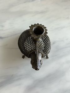Vintage Dokra Candle Holder!