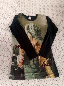 Cool Graphic Girl Tee