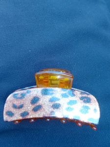 Leopard Print Hair Claw Clip