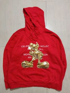Red Mickey Mouse Hoodie