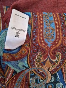 Vintage Made In Italy Scarf