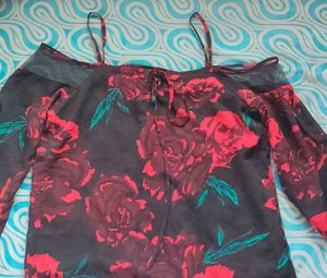 Floral Off-Shoulder Top