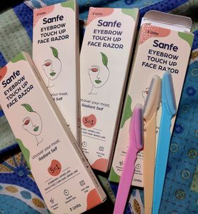 Combo Of 4Packets Sanfe 5in1 Touch Up Face Razor