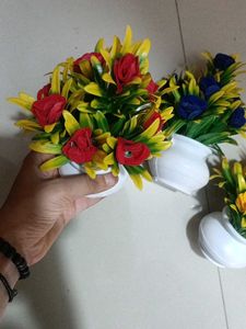 Artificial Plants Home Decor 4 Pcs