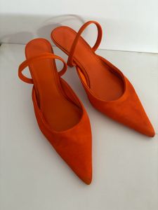 Summer Vibes H&amp;M Edition Orange 🍊vibes Sling Heel