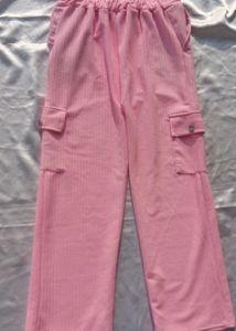 Pink Cargo Pants