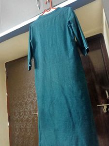 BIBA Women&#39;s Olive Green Fusion Wear Set