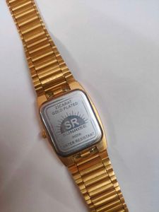 Sunrise 23 Carat Gold Plated Watch