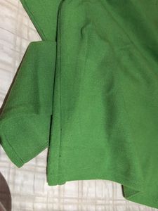 Green Knit Turtleneck