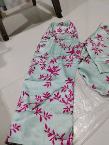 Floral Print Pajama Set