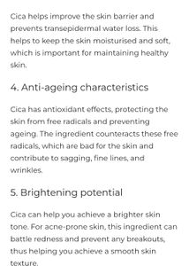 Centella Asiatica (Cica)