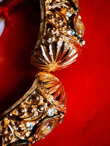 Elegant Gold Bangle Set