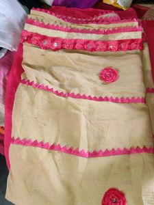 New Saree Nude Colour