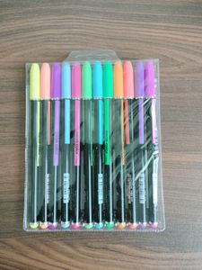 Neon 12 Colours Pen