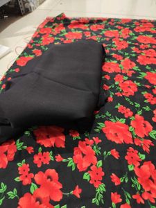 Crepe Synthetic Suit Sale