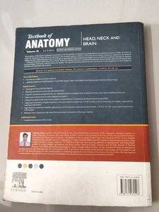 Anatomy Textbook - Head, Neck &amp; Brain - Volume III