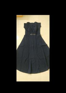 Long Blue Dress