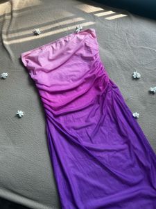 Ombre Tube Dress