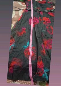 Red N Black Orgenza Dress