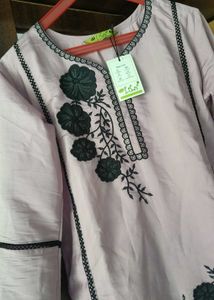 New Pakistani Embroidered Kurta Set