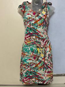 Colorful Print Dress