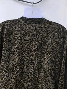 Leopard Print Tunic Top