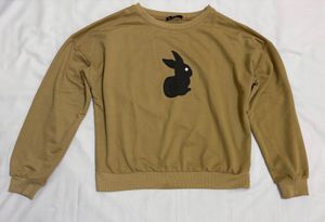 Rabbit Print Sweatshirt