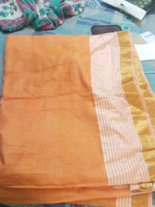 Orange Saree
