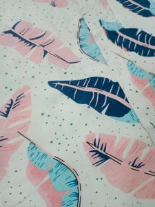 Tropical Leaf Print Co-ord Set - Shirt &amp; Shorts