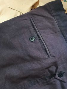 Blue Dress Pants Combo Of 3
