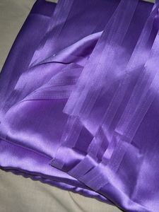 Purple Satin Fabric Piece